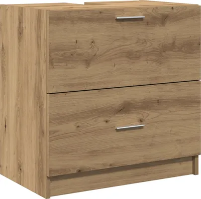 Produktbild von Möbel Waschbeckenunterschrank Artisan-Eiche 59x37x59 cm Holzwerkstoff - Badezimmer 868822