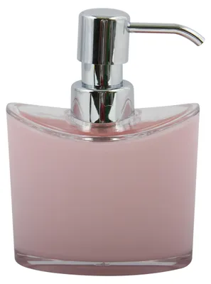 Produktbild von MSV Seifenpumpe/Spender Aveiro - PS - Kunststoff - rosa - 14 cm