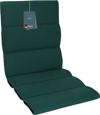 Produktbild von LILENO HOME Gartenstuhl Auflagen als [1er Set - Niedriglehner] in Petrol Sundance - bequeme Liegen als Sitzauflagen für Gartenmöbel - Stuhlkissen für Gartenstühle und Klappstühle