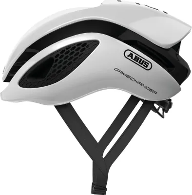Produktbild von ABUS Rennradhelm GameChanger - Aerodynamischer Fahrradhelm mit optimalen Ventilationseigenschaften für Damen und Herren - Weiß, Größe L