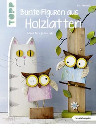 Obrázek produktu pro Bunte Figuren aus Holzlatten (kreativ.kompakt.)