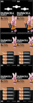 Zdjęcie produktu dla Baterie Alkaiczne DURACELL Basic AA LR6 16szt
