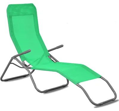 Obrázek produktu pro INLEA Zahradní lehátko SOLIS – zelené