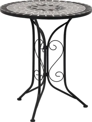 Obrázek produktu pro vidaXL 3-tlg. Grau Keramická mozaika Bistro-Set