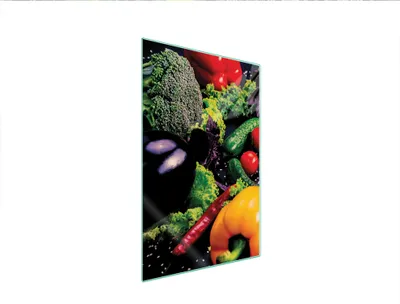 Obrázok produktu pre Sklenená doska na krájanie zeleniny 35x52