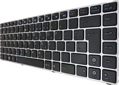 Obrázok produktu pre Rámček strieborný - klávesnica pre ASUS UL20A-2X037V UL20A-2X044V UL20A-2X044VS