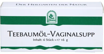 Obrázek produktu pro Vaginální čípky s čajovníkovým olejem 6 ks