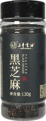 Produktbild von Sanfeng Schwarzer Sesame geröstet 130g