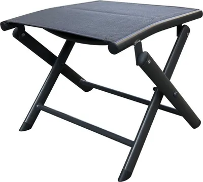 Image de 4 tabourets pliants en aluminium Chaise de jardin Assis Camping Chaises longues Pêcheur Repose-pieds