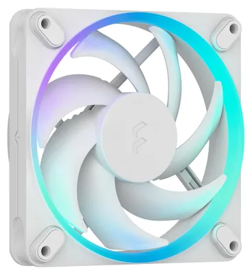 Zdjęcie produktu dla Fractal Design Momentum 12 RGB, Wentylator, 12 cm, 350 RPM, 2200 RPM, 106,2 m³/h, Biały