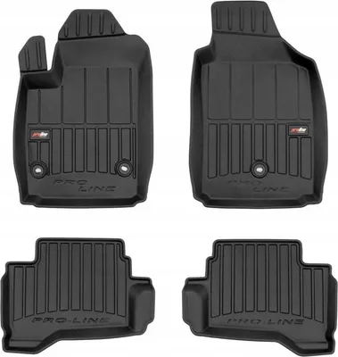Produktbild von Gummimatten Fiat 500 1 Elektrisch 2015-2020 3D Mulde
