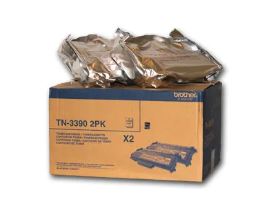 Immagine prodotto di Brother TN3390 - Confezione da 2 - Nero - Originale - Cartuccia di toner - per DCP 8250DN, HL-6180DW, 6180DWT, MFC 8950DW, 8950DWT
