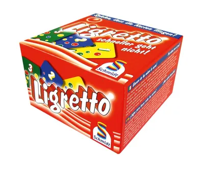 Produktbild von Schmidt Spiele Ligretto, Brettspiel, Feinmotorik (Geschicklichkeit), 8 Jahr(e)