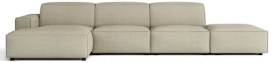 Obrázek produktu pro Selsey Sellmo – rohová sedačka, barva šedá, šířka 344 cm