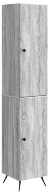 Produktbild von Schrankset 2 pcs Grau Sonoma Holzwerkstoff