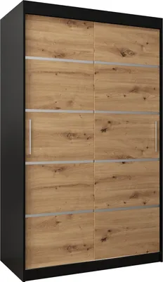 Produktbild von Kleiderschrank, Schiebetürenschrank Schlafzimmer, Schrank VERONA 1 120 cm