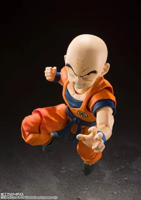 Immagine prodotto di Dragon Ball Z, action figure S.H. Figuarts, Krillin, "L'uomo più forte della Terra", 12 cm