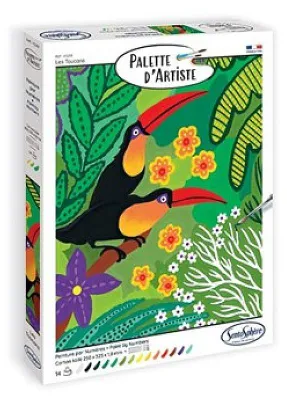 Image de Sentosphere Palette d'artiste - Les Toucans