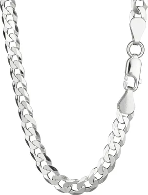 Produktbild von Collier 65cm Panzerkette gedreht diamantiert 925 Silberkette 5,1mm Breit 8168