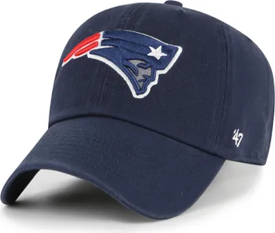 Produktbild von '47 Brand NFL Cap New England Patriots '47 CLEAN UP Navy