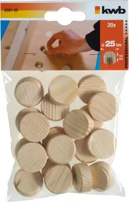 Produktbild von kwb Konusplättchen 25 mm 032125 20 St