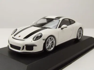 Produktbild von Porsche 911 (991) R 2016 weiß Modellauto 1:43 Maxichamps
