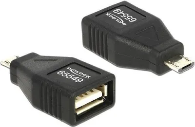 Imagen del producto de Delock 65549 DELOCK USB Adapter A -> micro B Bu/St OTG
