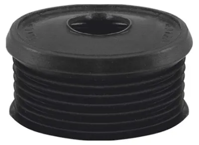 Gummi-Verbindungsstück schwarz für Spülrohr Ø 55/28 mm