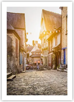 Produktbild von Poster - Poster ohne Rahmen - stadt straße katze - 50x70 cm - Wand Bild - Wanddeko - Wandbilder - Kunstposter - Wandposter - Bilder - Kunstdruck - Wanddekoration - Wandbild - P2XPA50x70-3711