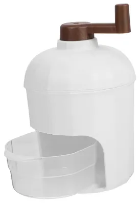 Produktbild von Manuelle und tragbare Eismaschine für den Heimgebrauch mit rutschfestem Boden für Smoothies und gefrorene Getränke