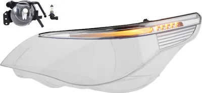 Produktbild von Johns, Scheinwerfer Glas passend für BMW 5 E60 E61 07/2003-03/07 L Xenon +Nebel+Leucht. 0 63176920703 63176910791 6910791 6920703