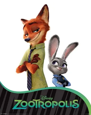 Produktbild von Poster Zootropolis Characters 40x50cm