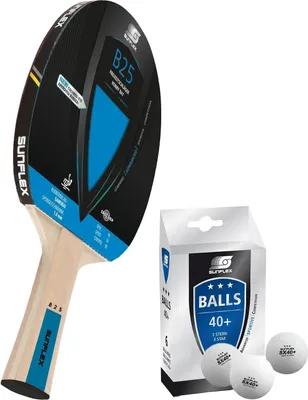 Produktbild von Sunflex B25 Tischtennisschläger + 3*** Tischtennisbälle | Tischtennis Tischtennisequipment Tischtennisausrüstung Ausrüstung