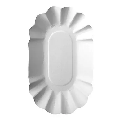 Produktbild von PAPSTAR Pommes-Schale "pure", Maße: 90 x 160 x 30 mm, weiß