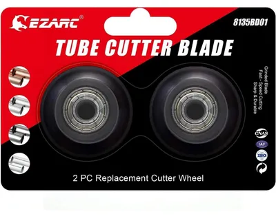 Produktbild von Ersatzrädchen für Rohrabschneider Ø 18 mm, 2er Set, verschleißfester Stahl