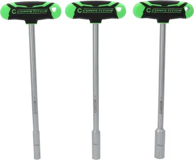Obrázok produktu pre COMPETITION Súprava trojdielnych skrutkovačov s T-rukoväťou, 8 - 13 mm
