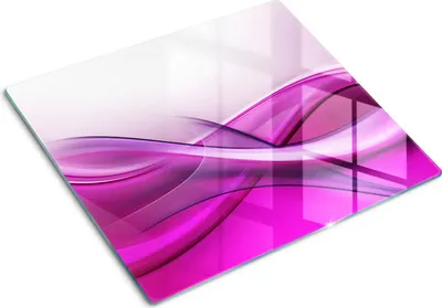Obrázek produktu pro Kryt varné desky – Kryt na indukční desku – Ochranná skleněná deska – 60x52 cm – Skleněné ochranné desky na sporák –Tvrzené sklo –Vlny