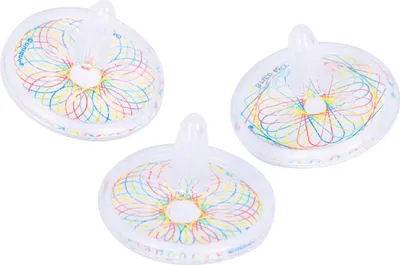 Image de 8 toupies lumineuses comme cadeaux piñata - taille unique