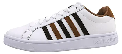 Produktbild von K-Swiss Court Tiebreak - Herren Sneakers Schuhe Leder Weiß 07011-919-M , EU 41.5