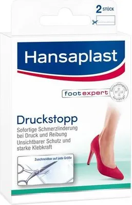Obrázek produktu pro Podložky proti oděrkám Hansaplast Druckstopp (2ks)