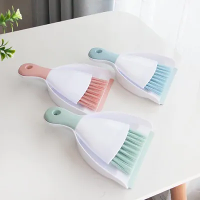 Produktbild von Kehrblech-Set – Mini, Handfeger, 1 Set (zufällige Farbe)