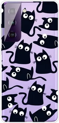 Immagine prodotto di Custodia König Design compatibile con Samsung Galaxy S21 Plus, realizzata in plastica morbida, custodia trasparente per cellulare