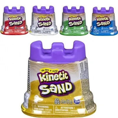 Obrázok produktu pre Kinetic Sand KNS ACK SingleContainer White MX GML, 3 rok / roky, Chlapec / dievča, Francúzsko, CE, 170 g, 81 mm