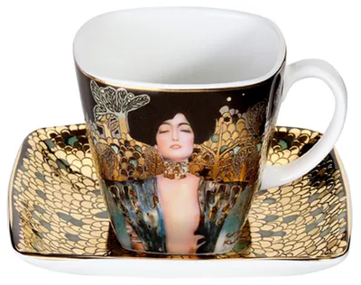 Obrázok produktu pre Goebel Klimt Espresso šálek s podšálkem Judith