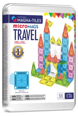 Immagine prodotto di ® Set da costruzione magnetico da 55 pezzi, ideale per giochi creativi