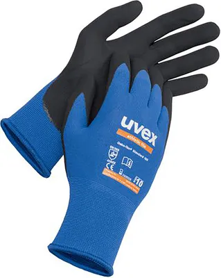 Immagine prodotto di uvex athletic lite - Guanti - Taglia: 9 - Gomma nitrile butadiene (NBR), microschiuma paia (confezione da 10)