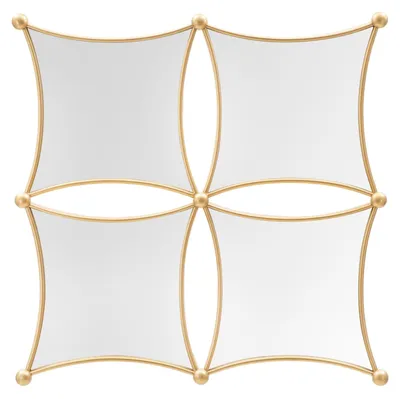 Produktbild von Mauro Ferretti Wandspiegel Jalo 68x3,5x68 cm gold