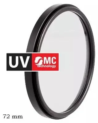 Image de Filtre Uv 72mm Multicouches Objectif - Starblitz