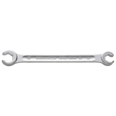 Immagine prodotto di Stahlwille 24 Chiave a doppio anello aperta, angolata, OPEN-RING 9 x 11 mm 41080911