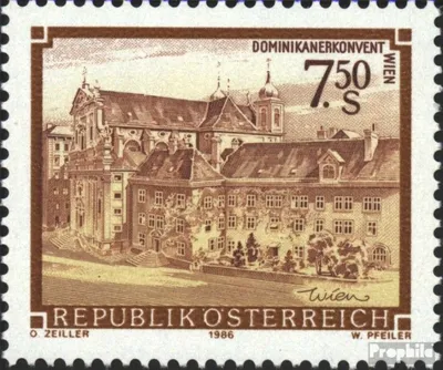 Produktbild von Briefmarken Österreich 1986 Mi 1863 (kompl.Ausg.) FDC Freimarken